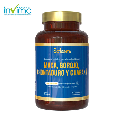 MACA BOROJO CHONTADURO GUARANA