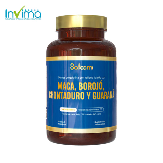 MACA BOROJO CHONTADURO GUARANA
